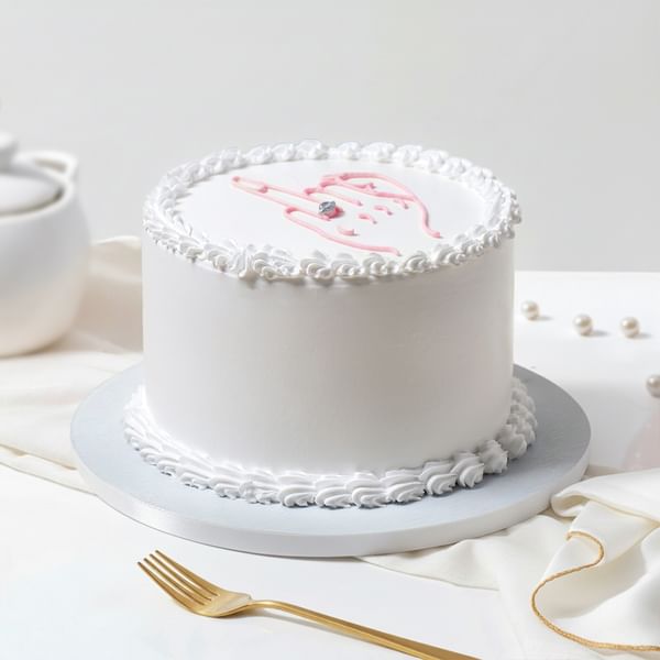 Bride-To-Be Bridal Shower Cake (Half-Kg)