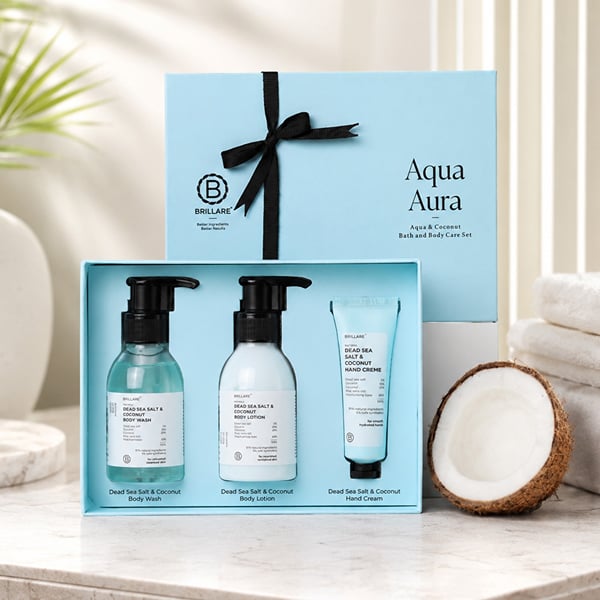 Brillare Aqua Aura Luxury Body Care Gift Set