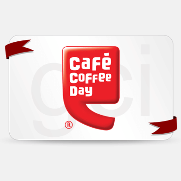 Cafe Coffee Day Gift Card - Rs. 1000