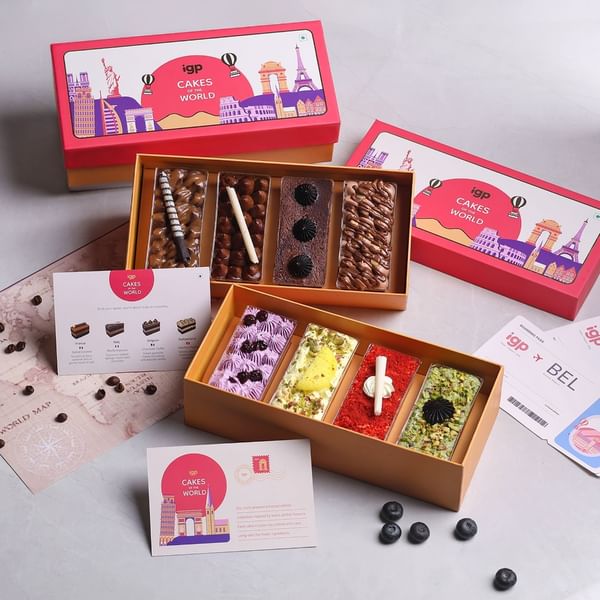 Cakes of the World: Cocoa Caramel & Fusion Cream