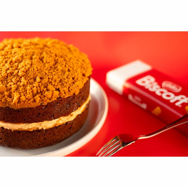 Caramelswirl Christmas Biscoff Cake