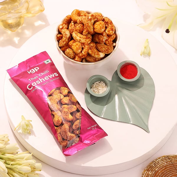 Cashews and Roli Chawal Set