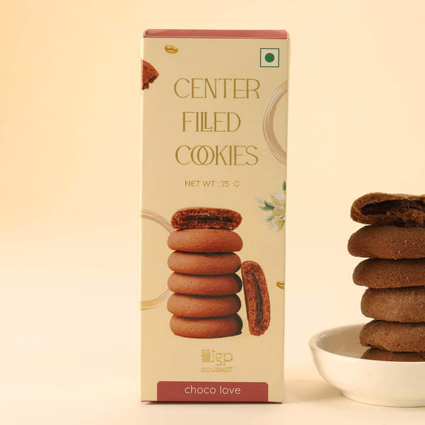 Center Filled Choco-Cookies