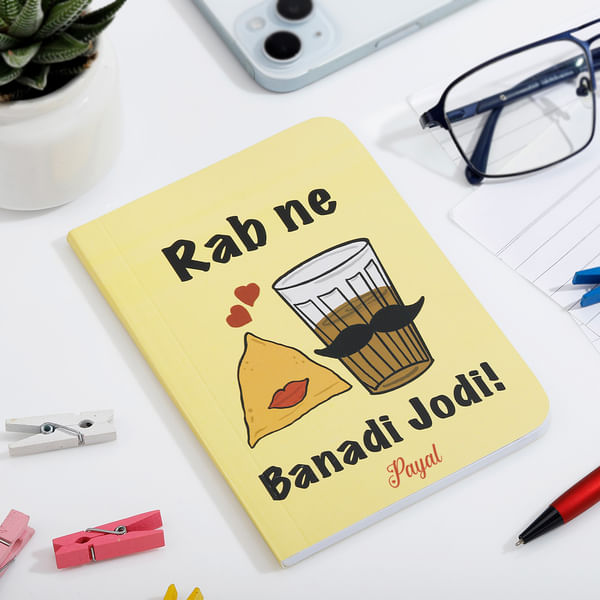 Chai Samosa Personalized Notebook