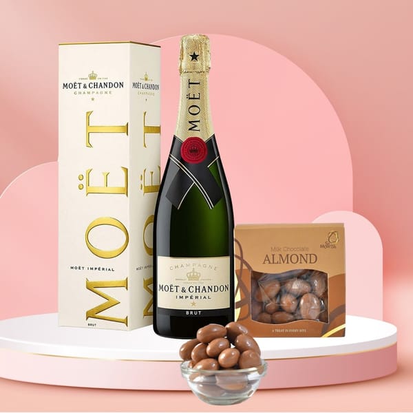 Champagne Indulgence Gift Combo For Couples