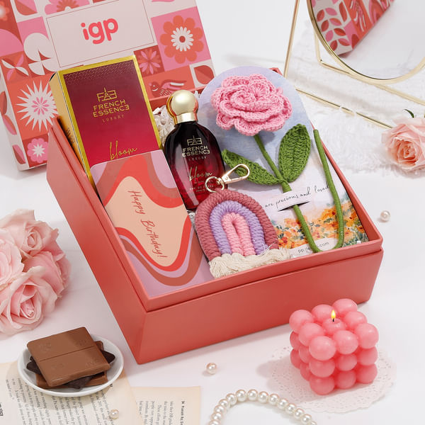 Charming Birthday Bliss Hamper For Her