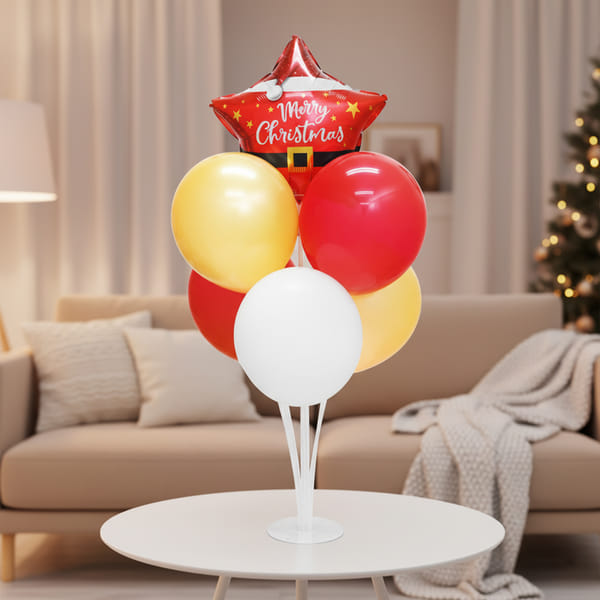 Cheerful Christmas Balloon Decor