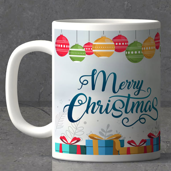 Cheerful Merry Christmas Mug