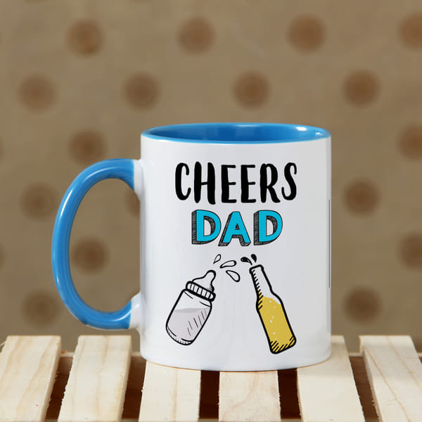 Cheers Dad Personalized Mug