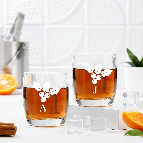 Cherry Bomb Personalized Whiskey Glass - Set Of 2