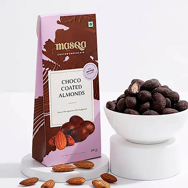 Choco-Coated Almonds 50g