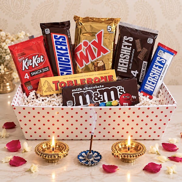 Chocolate Delight Diwali Basket