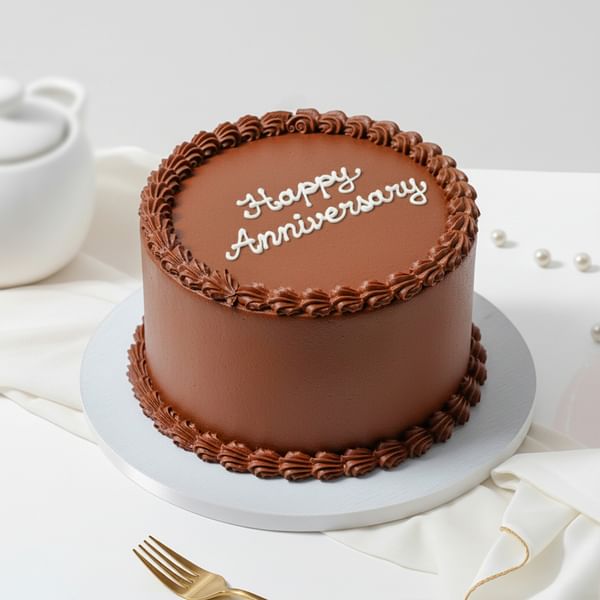 Chocolaty Bliss Anniversary Cake (1 Kg)