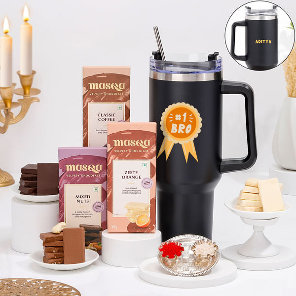 Chocolaty Bliss Personalized Bhai Dooj Gift Combo