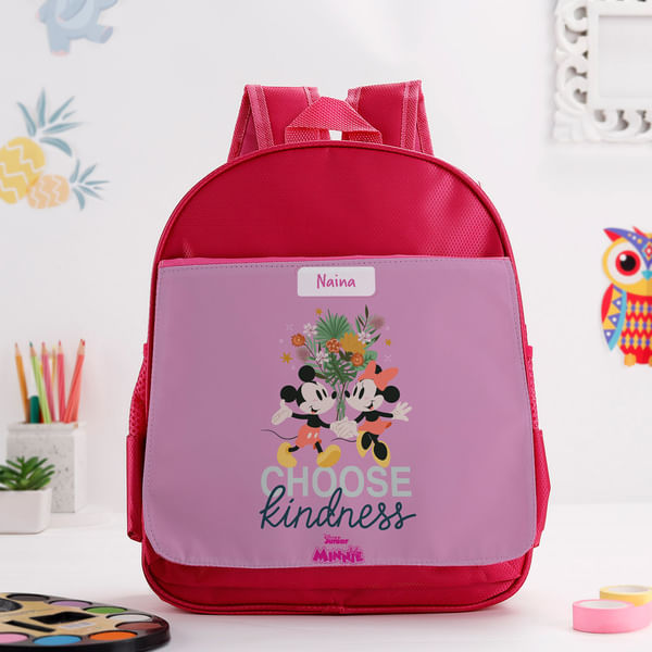 Choose Kindness - School Bag - Personalized - Pink