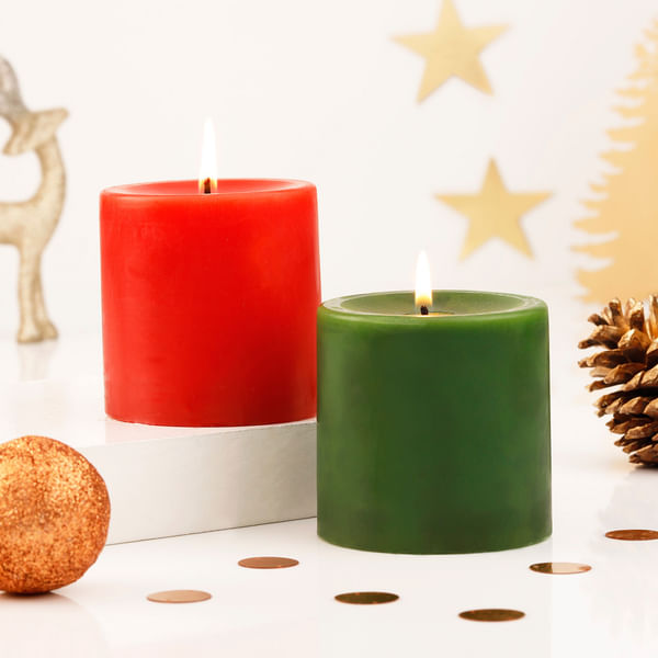 Christmas Aura Scented Candle - Set Of 2