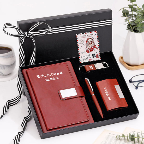 Christmas Essentials Personalized Gift Set