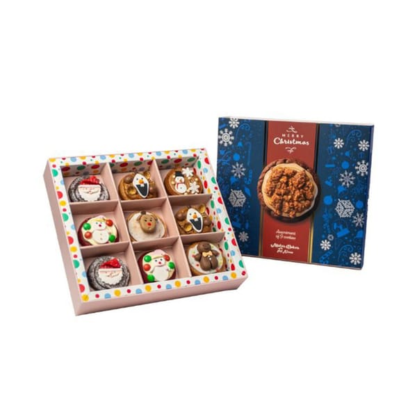 Christmas Festive Cookies (9pcs)