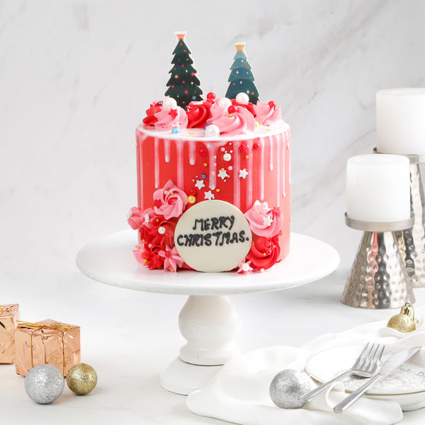 Christmas Glitter Cake (1 Kg)
