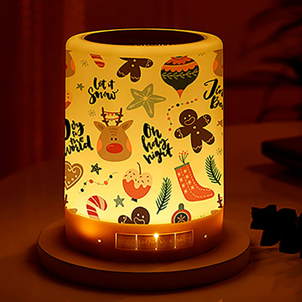 Christmas Jingles Speaker With LED Lamp