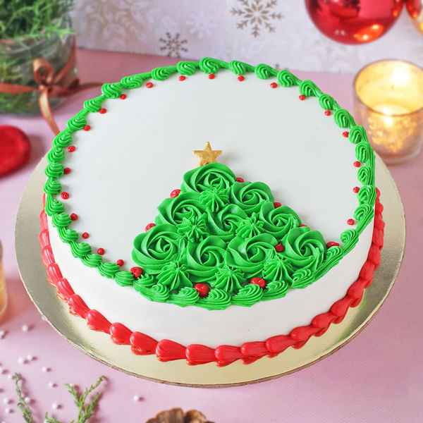 Christmas Tree Cake (1 kg)