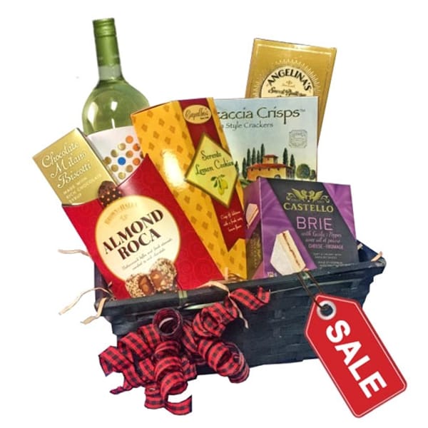 Christmas White Wine Gourmet Crate
