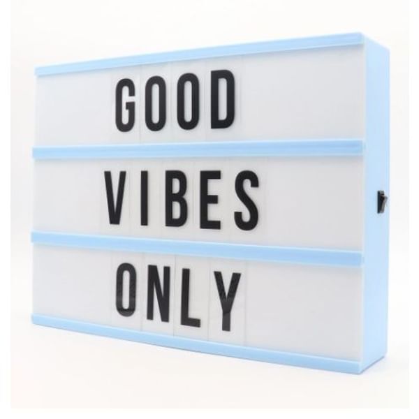 Cinematic Light Box - Rectangle - Colourful - 6in