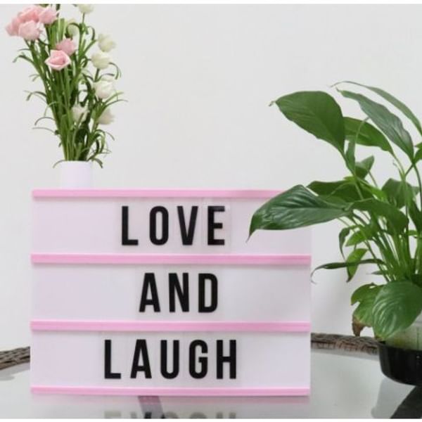 Cinematic Light Box - Rectangle - Colourful - 6in