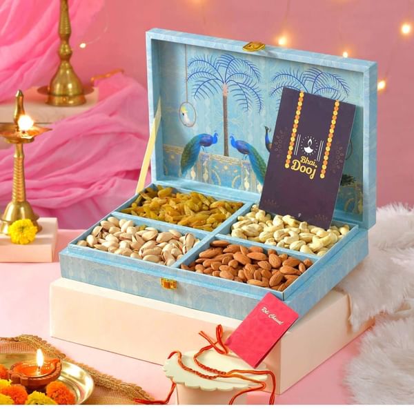 Classic And Nutritious Bhai Dooj Gift Box