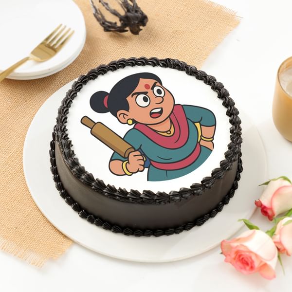Classic Belan Wali Mom Mother's Day Cake