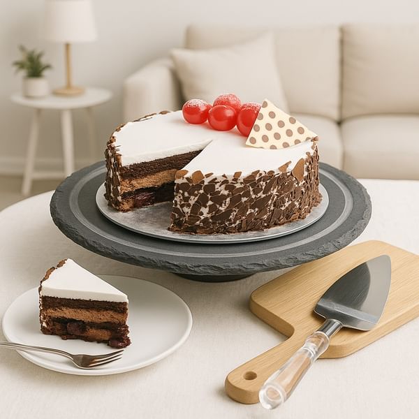 Classic Black Forest Delight (Half Kg)