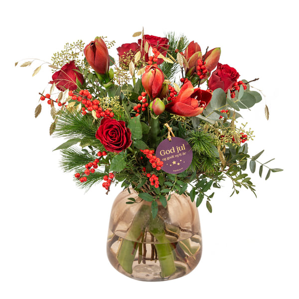 Classic Christmasbouquet Red Large 240503