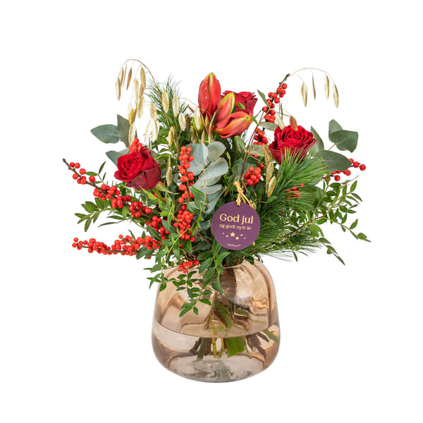 Classic Christmasbouquet Red Small 240501