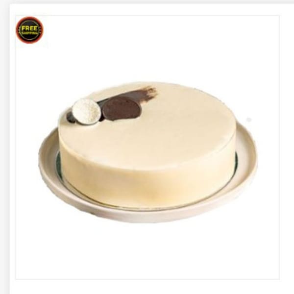 Classic White Rose Cake