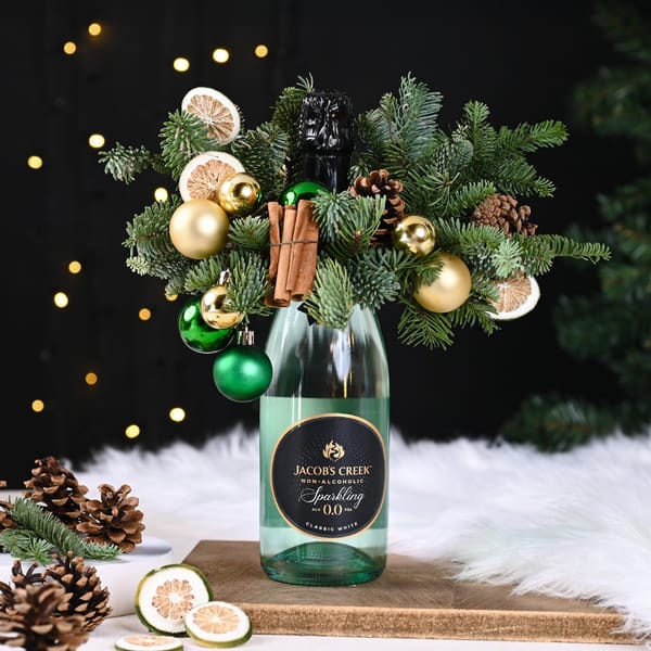 Classic White Sparkling Christmas Gift