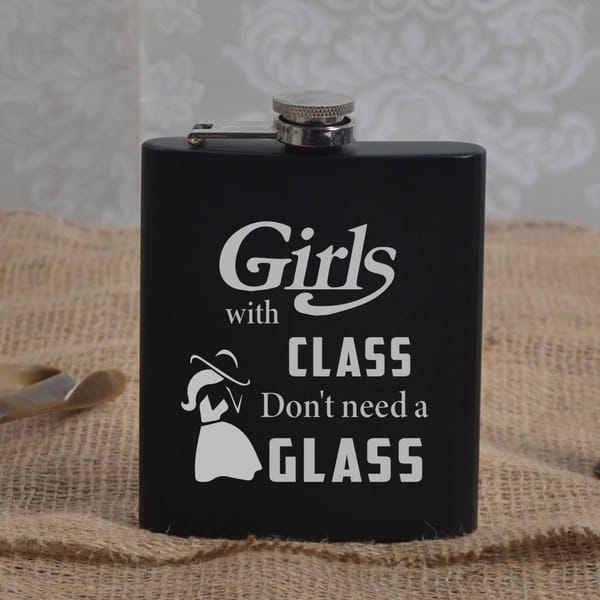Classy Girls Hip Flask
