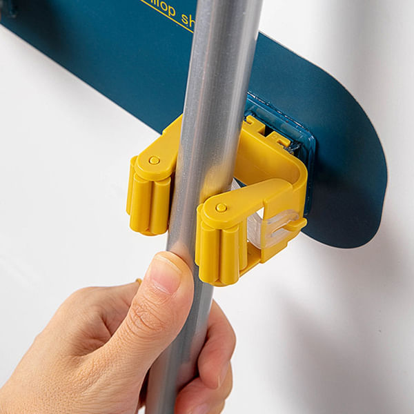 Cleaning Brush Holder - Wall Mounted - Single Piece