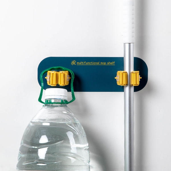 Cleaning Brush Holder - Wall Mounted - Single Piece