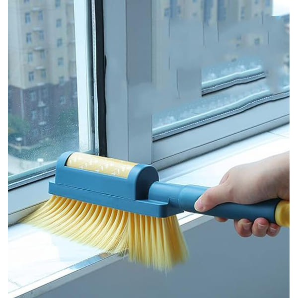 Cleaning Brush With Lint Roller - Assorted - Single Piece