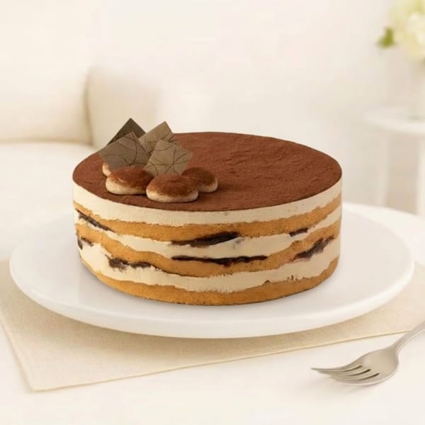 Coffee Cream Tiramisu Torte