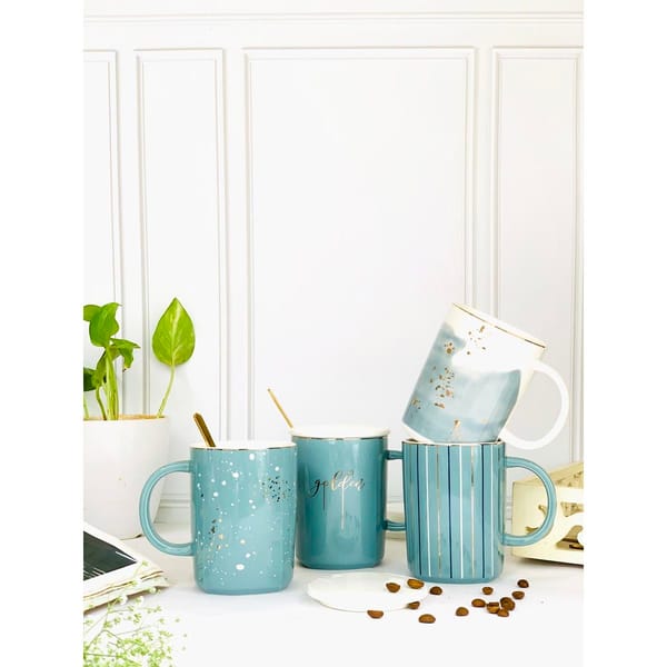Coffee Mug - Powder Blue - Ceramic - 300ml - Single Piece