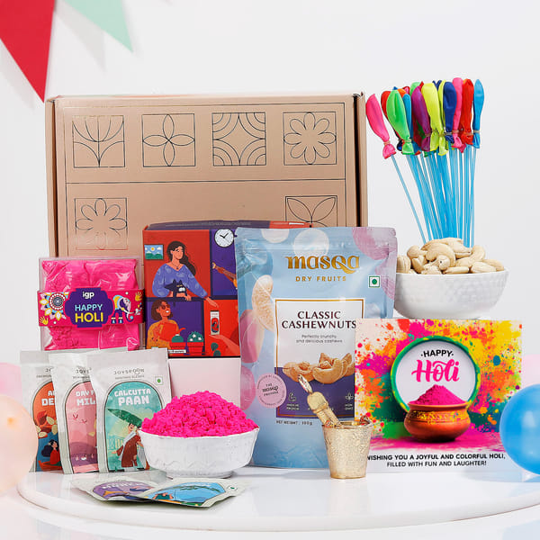 Colorful Celebration Holi Hamper