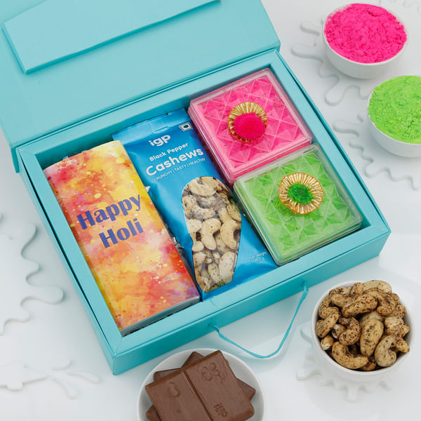 Colourful Indulgence Holi Gift Box