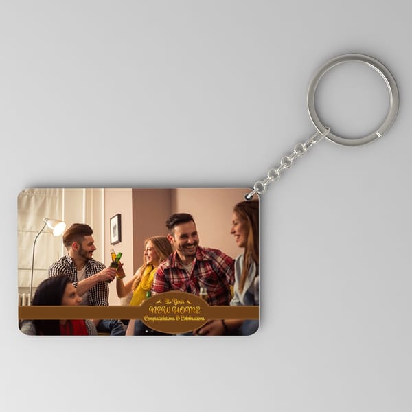 Congratulations & Celebrations Personalized Keychain: Gift/Send Home ...