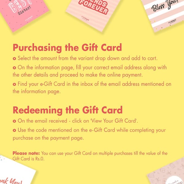 Congratulations - e-Gift Card - C.O.D Not Available