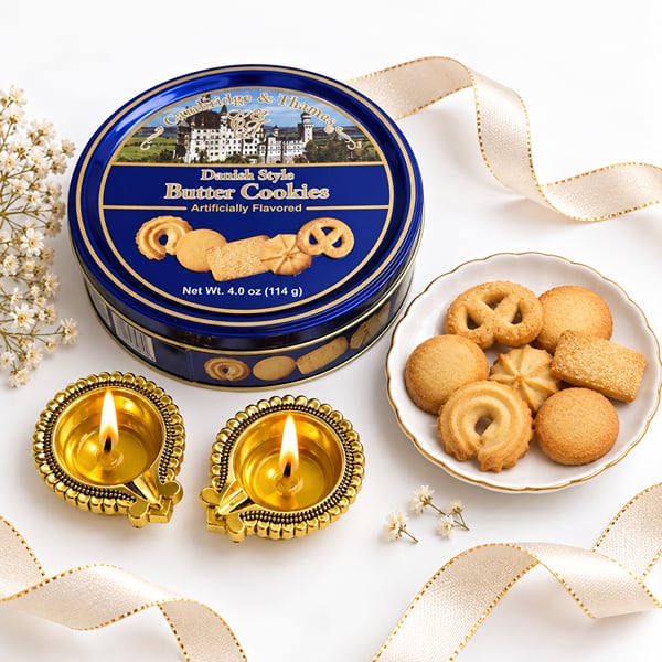 Cookies and Glow Diwali Gift Set