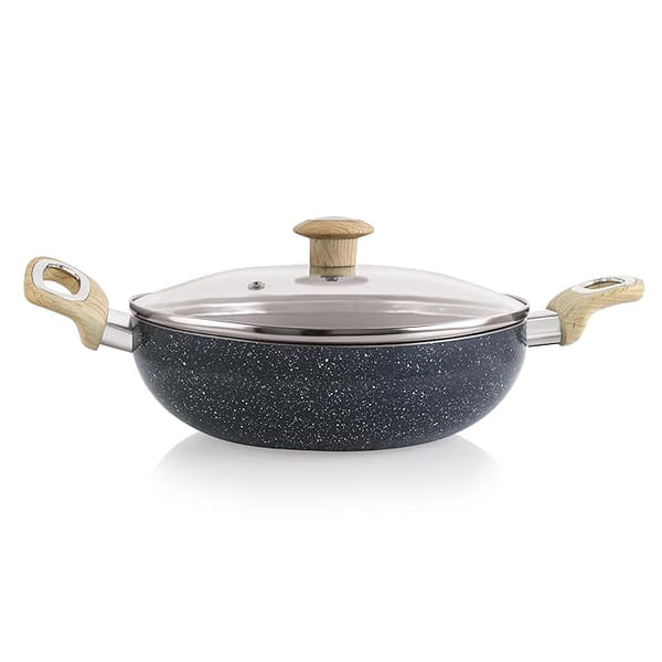 Cookwell Nonstick Kadai with Lid 2.5 ltr