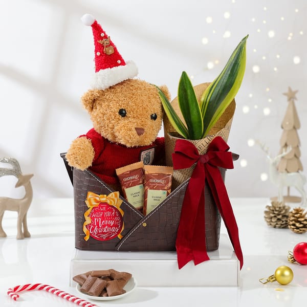 Cozy Christmas Comfort Basket