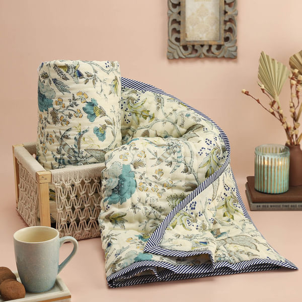 Cozy Snuggle Jaipuri Cotton Single Quilt