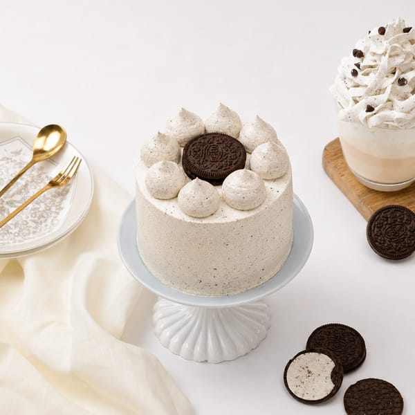 Creamy Cookie Korean Bento Cake